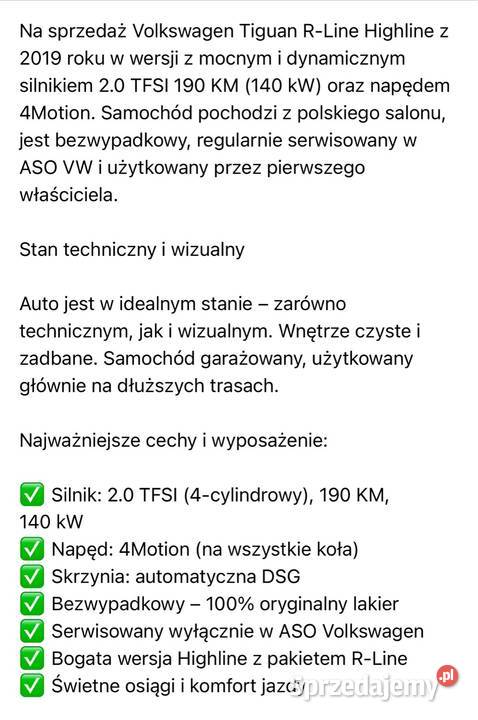 Sprzedam Volkswagen Tiguan elektryczne lusterka Tiguan Ostrów Wielkopolski