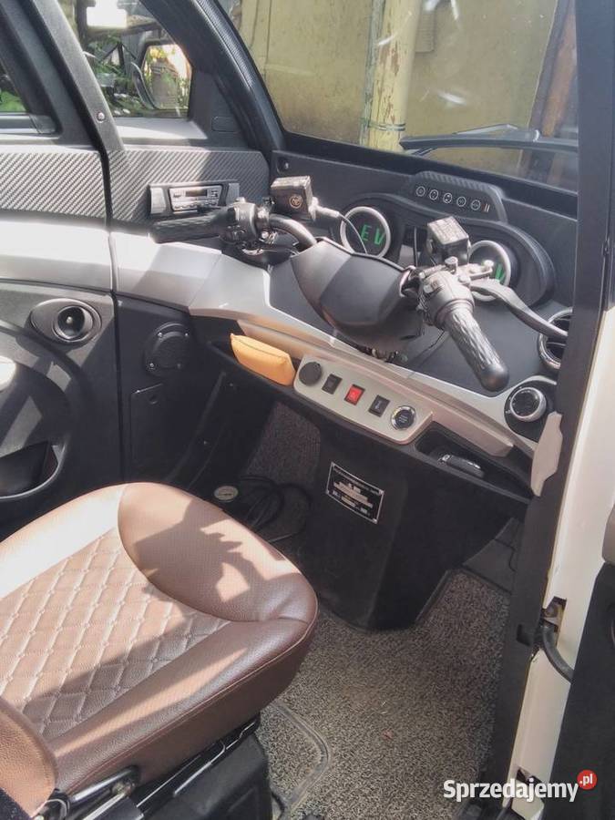 Skuter elektryczny zabudowany J1 4000km warmińsko-mazurskie Biskupiec