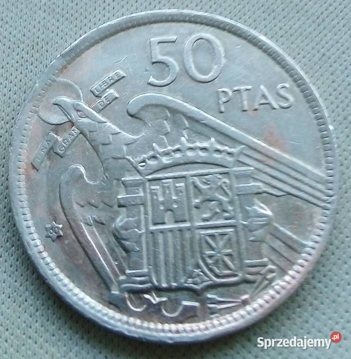 HISZPANIA50 PTAS1957 rFRANCO