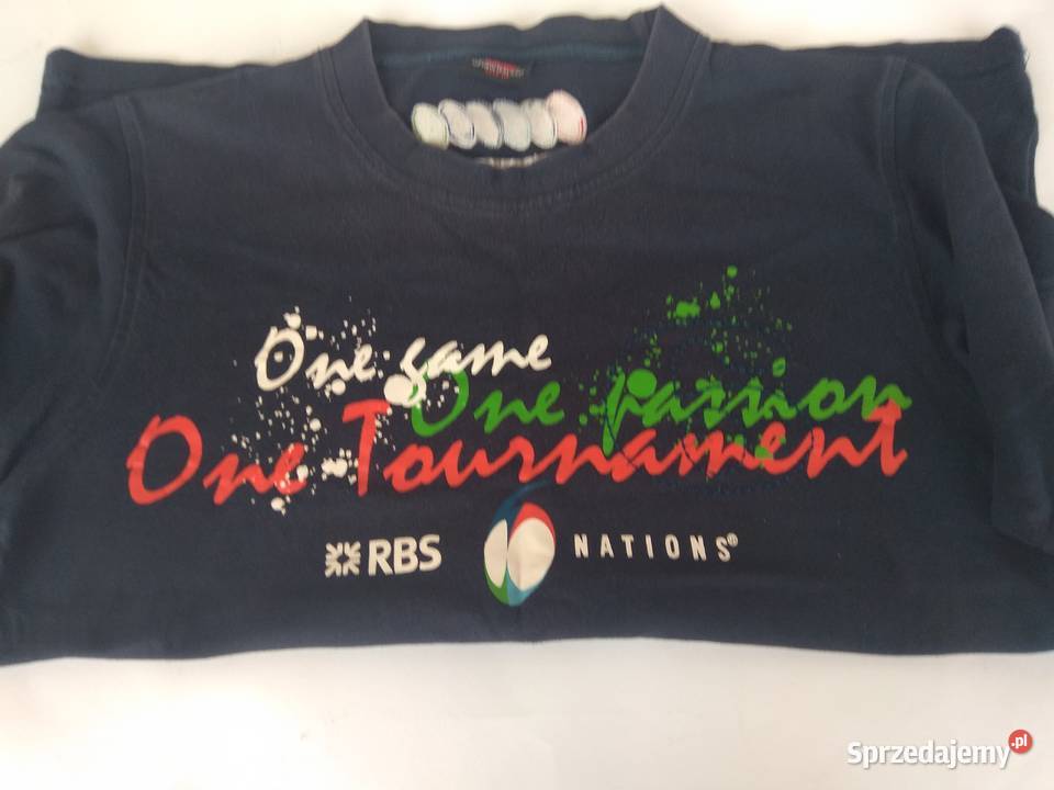 Koszulka Rugby Canterbury z Nowej Zelandii w XL Szczecin