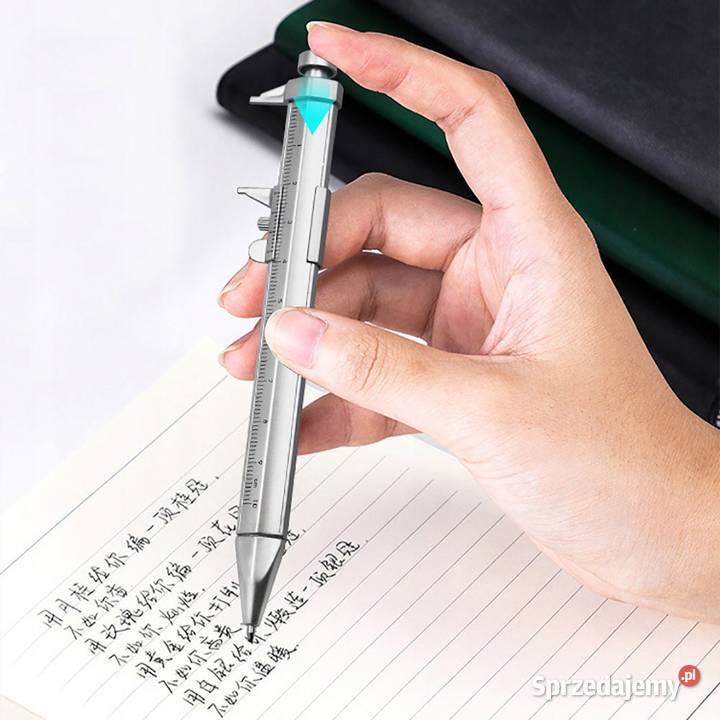 Długopis z Suwmiarką 0100 mm Precyzyjne Pomiary Ludźmierz