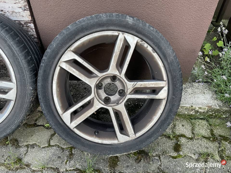 cztery felgi Fiat Stilo Abarth z oponami letnimi osobowe świętokrzyskie Kielce