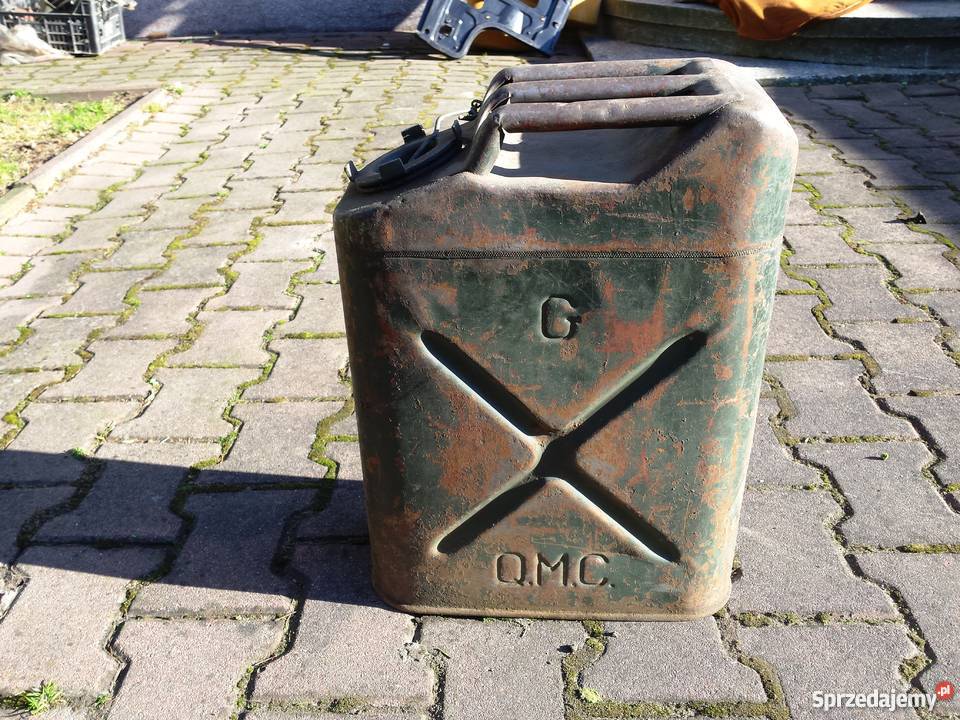 Kanister armii USA oryginał 1943 r Jedlicze