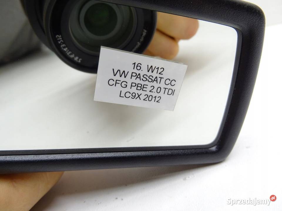 LUSTERKO WSTECZNE WEWNĘTRZNE VW PASSAT CC 12R