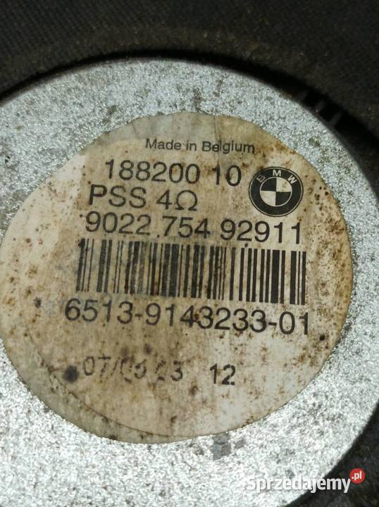 GŁOŚNIK KOMPLET 75492902 Bmw Seria 3 V 20052012 sprzedam