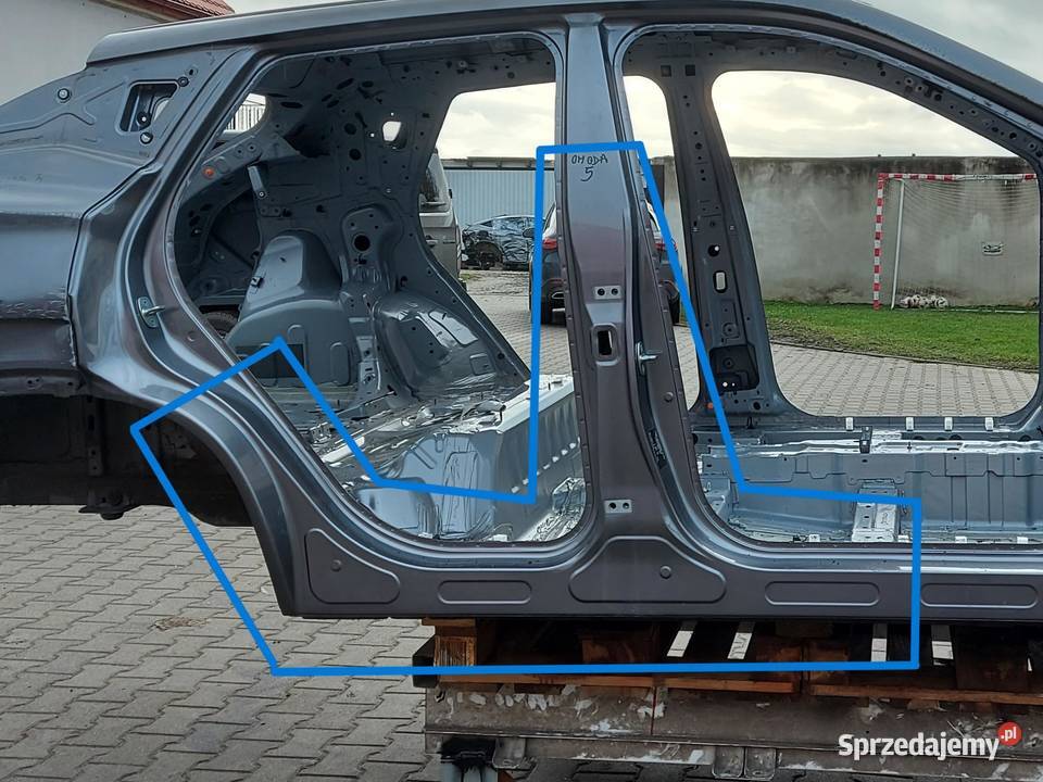 Chery Omoda 5 2024 próg łuk zejście reperaturka