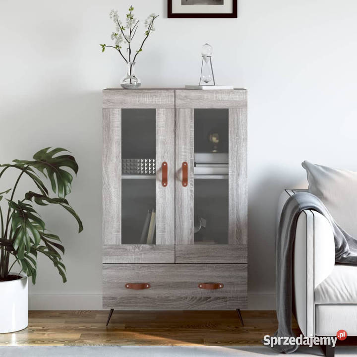 Wysoka szafka szary dąb sonoma 695x31x115 Warszawa