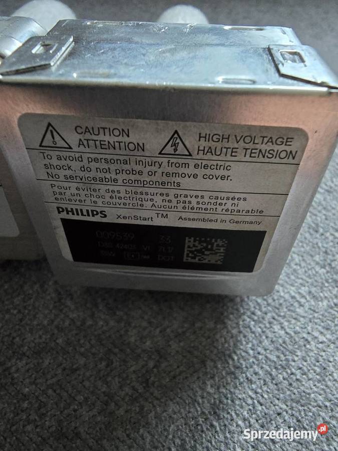 Żarniki ksenonowe D3S Philips 35W Komplet osobowe Czarna Woda