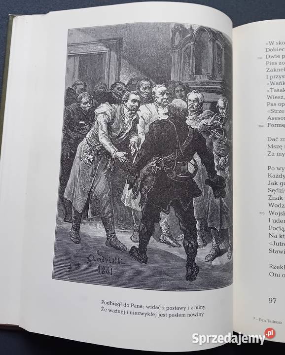 Adam Mickiewicz Pan Tadeusz KiW 1984 r Antykwariat
