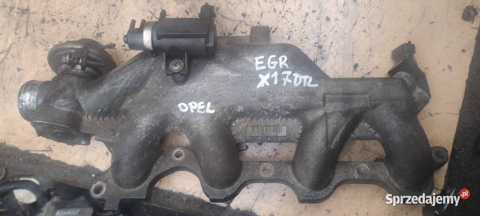 OPEL ASTRAVECTRA 17TD X17DTL kolektor ssący EGR świętokrzyskie