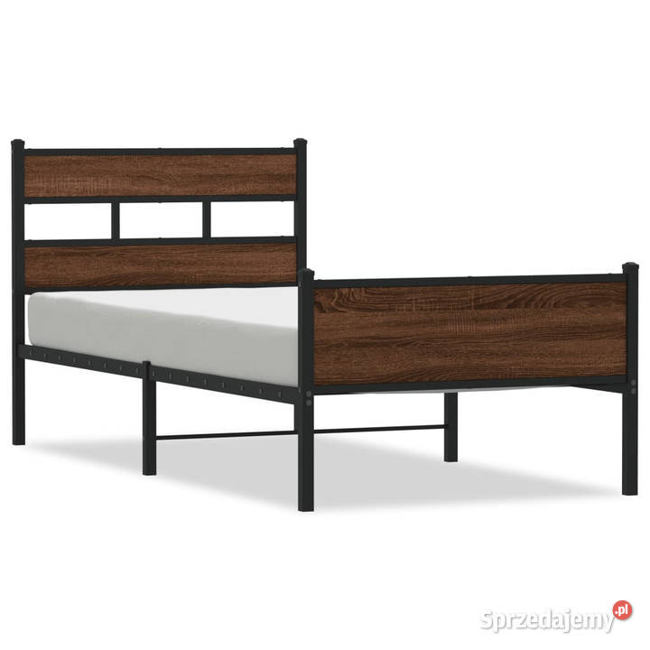 Łóżko bez materaca brązowy dąb 80x200 WM4017335 mazowieckie