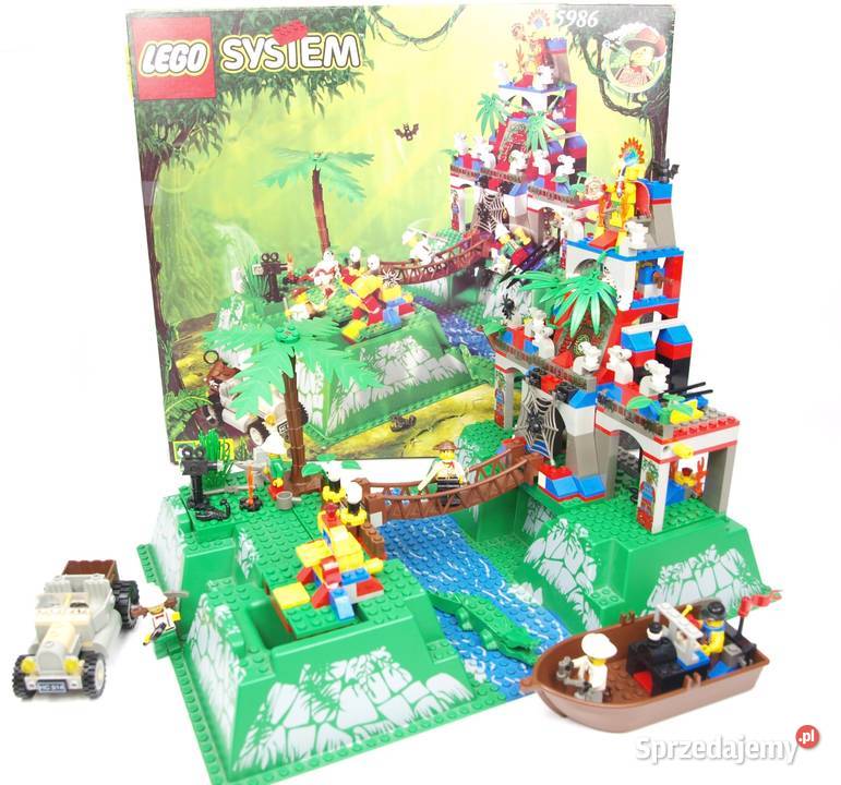 Zestaw LEGO Adventurers Jungle 5986 Amazon Lego Warszawa