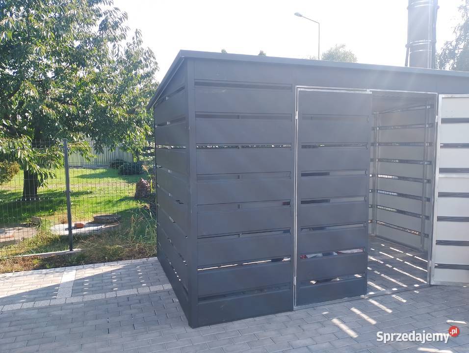 Wiata Śmietnikowa Altana ŚMIETNIK Garaż Blaszany Środa Wielkopolska sprzedam