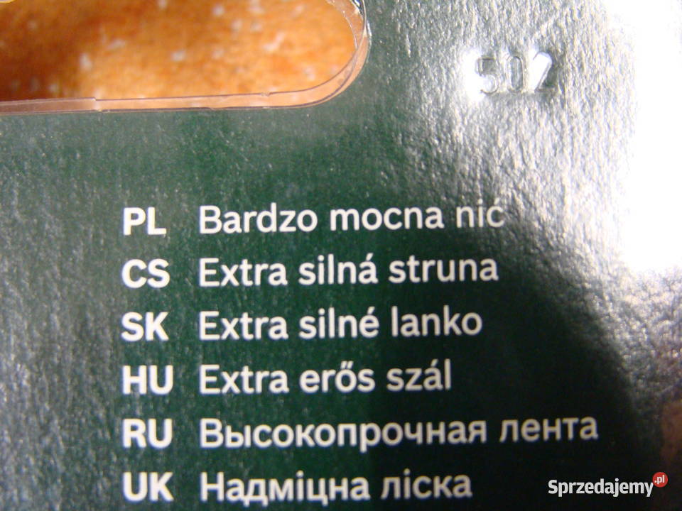 mocna nić do podkaszarki 23 BOSCH Ref F 016