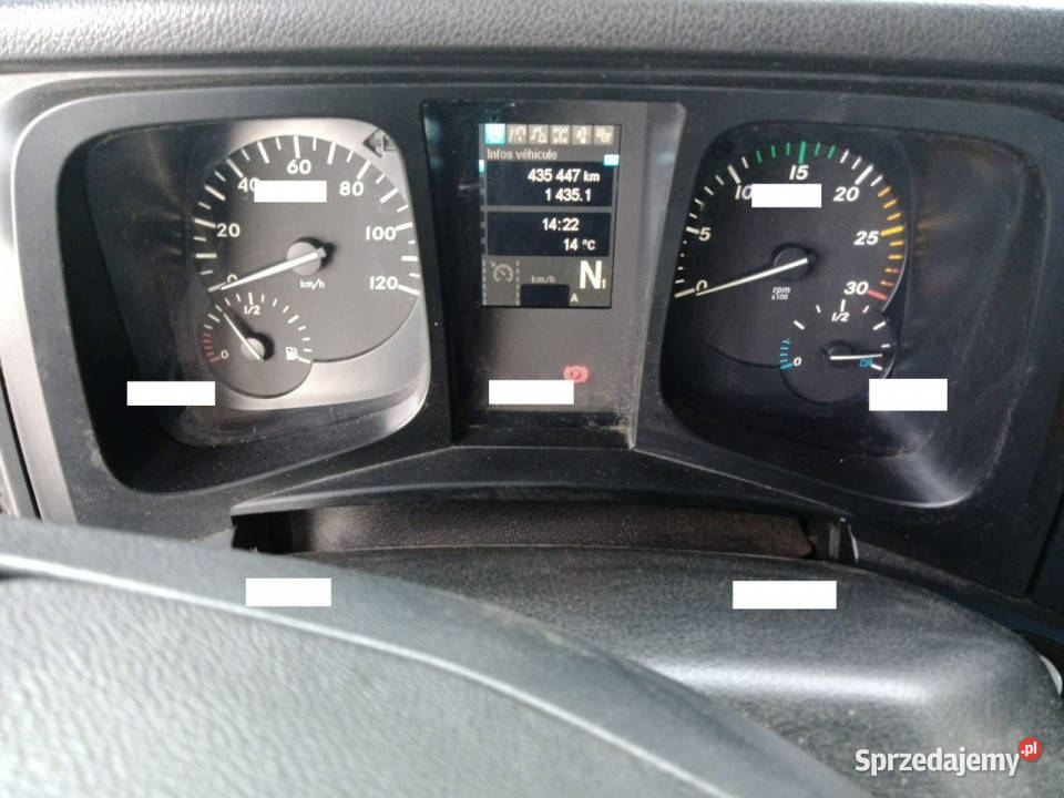 Mercedes Antos 1830 Euro6 kontener 21pal winda Góra Kalwaria