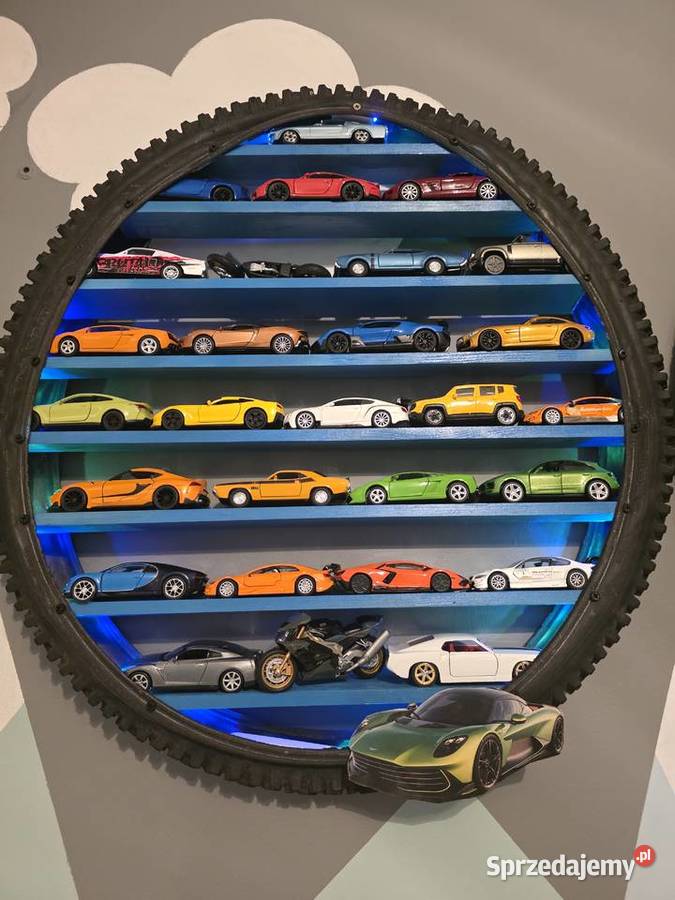 Półka na auta Hot Wheels inne Dekoracje i ozdoby Poznań