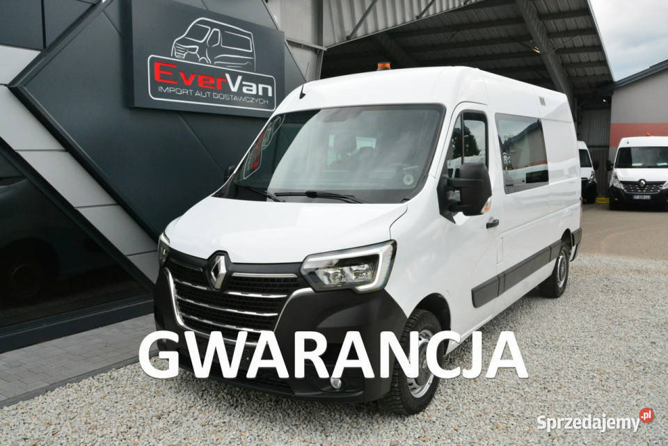 Renault Master średniak 7 osobowy brygadówka 150 ABS Warszawa sprzedam