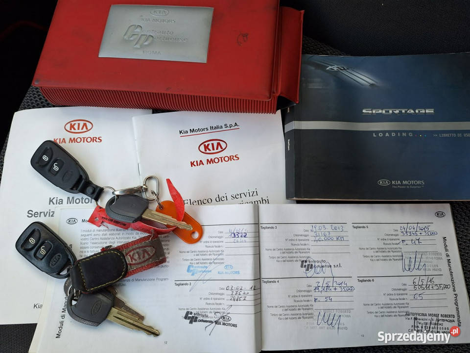 Kia Sportage 4x4 ŁADNA 20benzyna ACTiVE II wspomaganie kierownicy Samochody osobowe Olsztyn