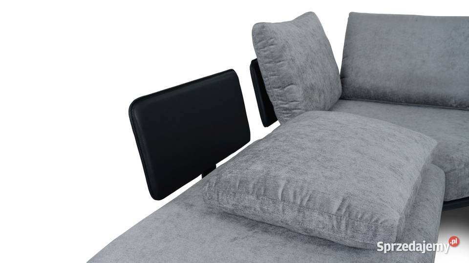 Narożnik Bristol z miękkimi poduszkami 97cm śląskie