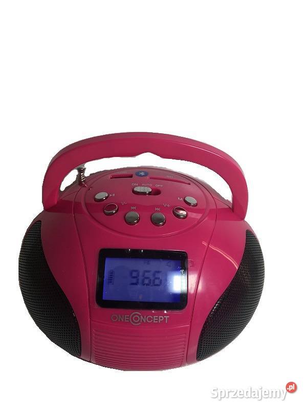 Mini boombox BT FM Oneconcept radio Częstochowa