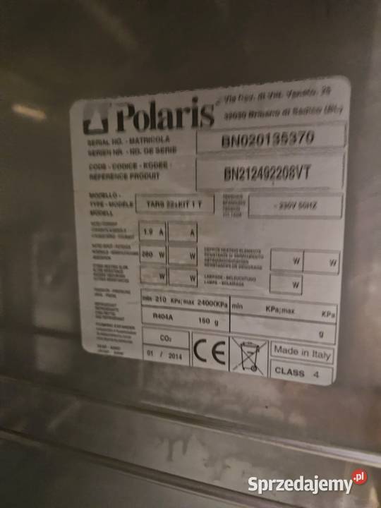 Stół chłodniczy bar SAŁATKOWY Polaris Tars Pszczyna
