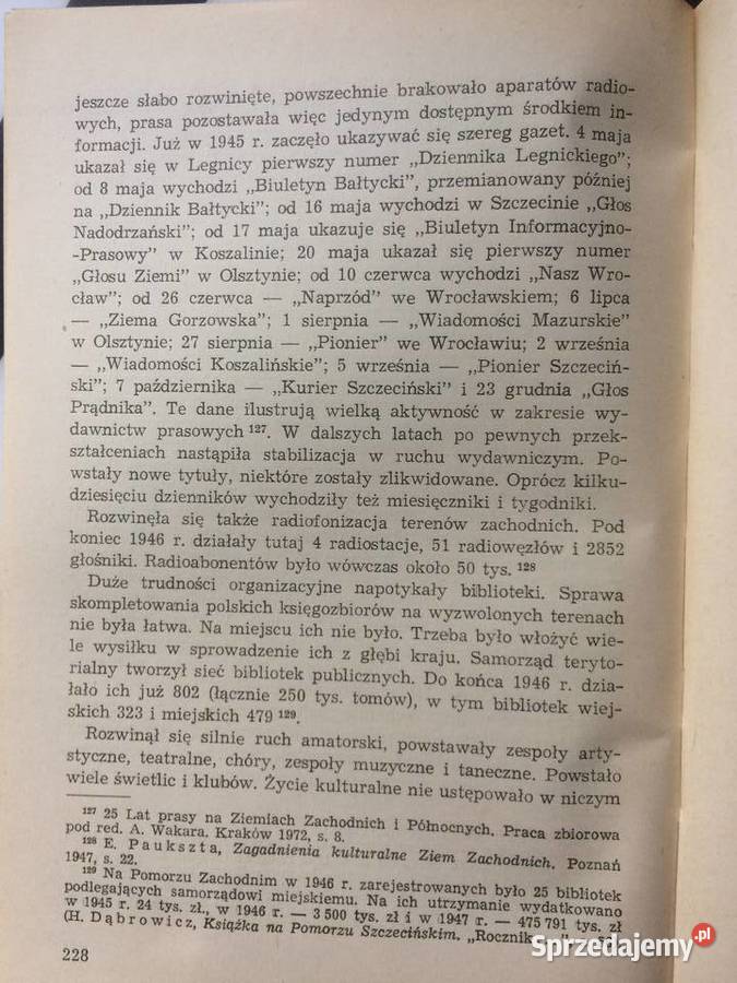 3705 Powstanie i Działalność Władzy Ludowej Na zachodniopomorskie Szczecin