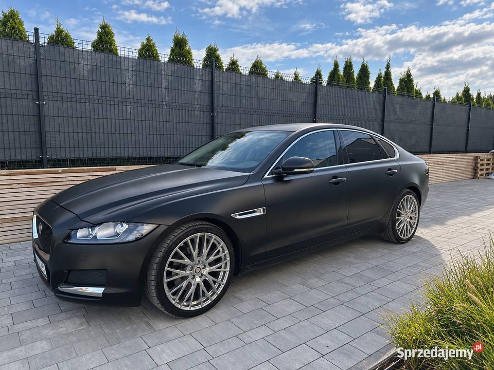 Jaguar XF 2016r lift 20d 193tkm fv23 isofix Samochody osobowe