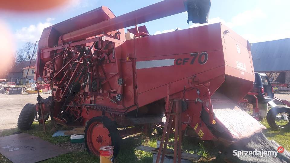 Kombajn zbożowy Case cf70 w całości na części Strzegom