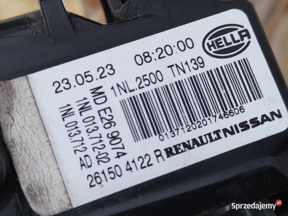 Halogen LED Prawy Renault Trafic III Clio V Zoe Pleszew sprzedam