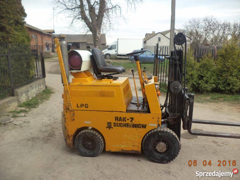 Rak 7A przesuw boczny Wózki widłowe Goszczyn sprzedam