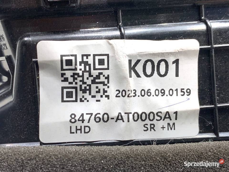 KRATKA NAWIEWU PRAWY PRZÓD KIA NIRO II SG2