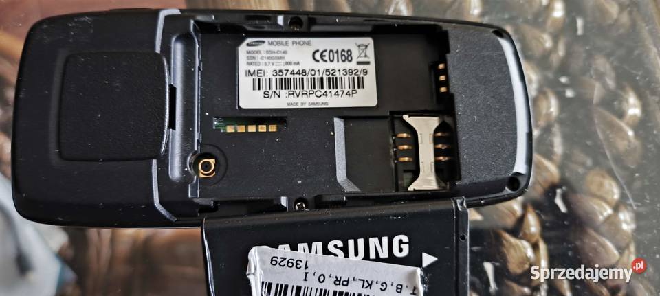 Telefon Samsung SGHC140 Gray śląskie Gliwice sprzedam