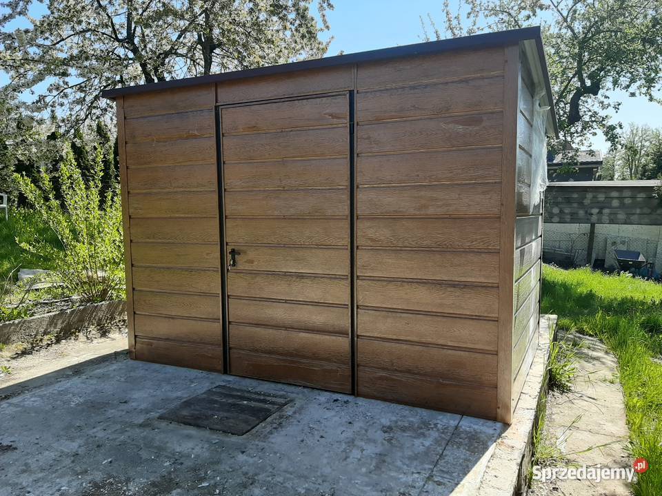 Garaż Blaszany na Narzędzia do Ogrodu Garaże Pozostałe Gostyń