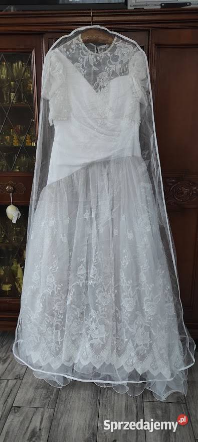 ładna suknia ślubna rozmiar 42 Rozmiar 42(XL) Sypniewo