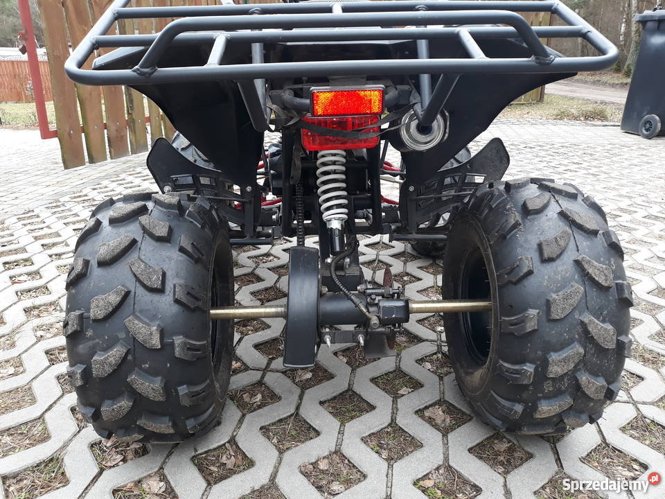 Quad 125 Bombardier nowy uszkodzony 2 bieg Rok produkcji 2017 Godzimierz