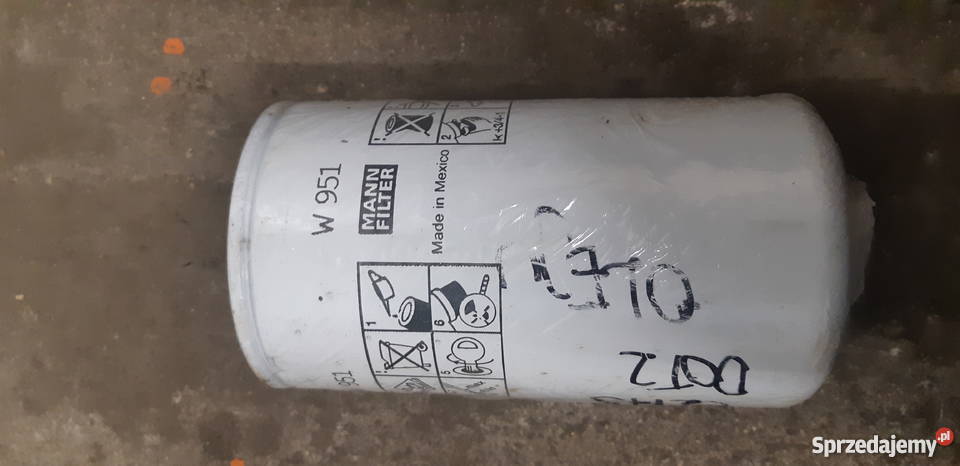 W 951 MANNFILTER FILTR OLEJU Koronowo sprzedam