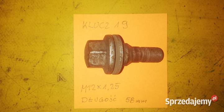 śruba koła alufelga M12x125 Citroen Peugeot Pozostałe Piotrków Trybunalski