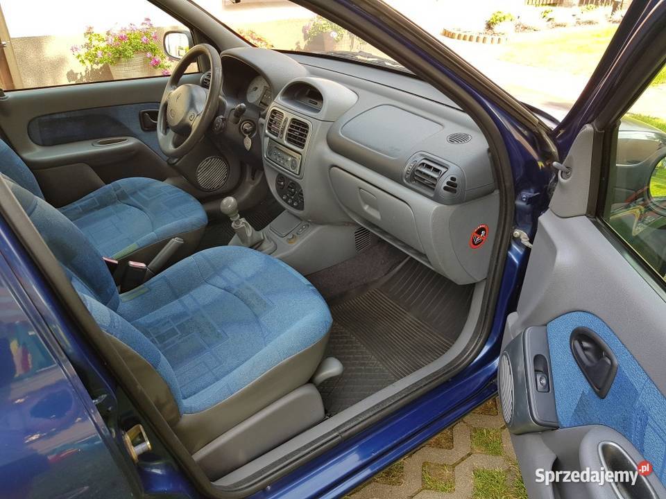Renault Clio 2 MTV granatowy Nysa
