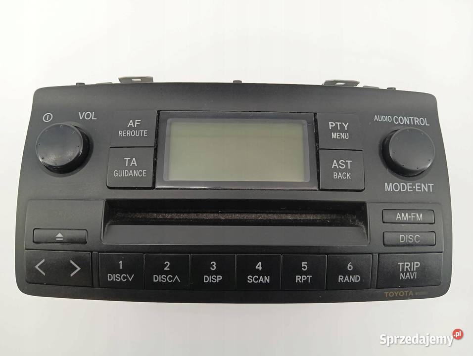 RADIO 8612002260 Toyota Corolla IX 20002006