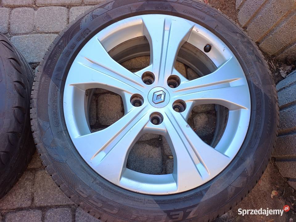 Koła Renault Scenic III opony letnie Zamość sprzedam