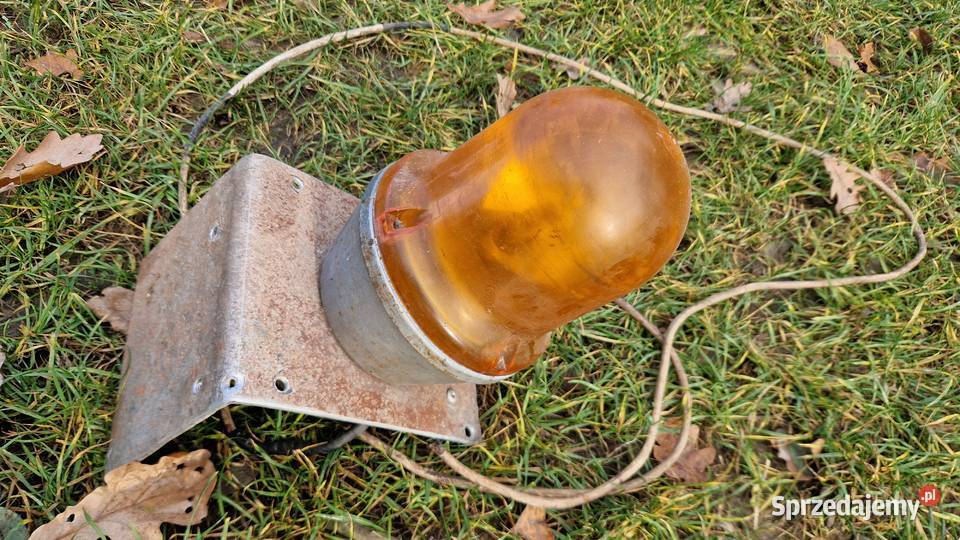 Lampa ostrzegawcza kogut do kombajnu Białoskóry sprzedam