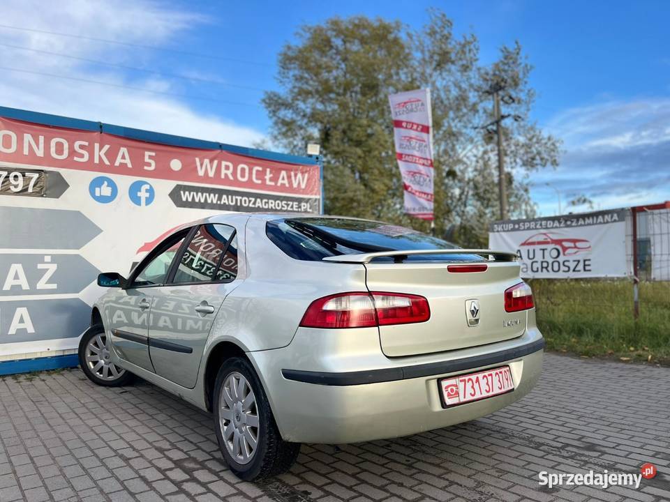 Renault Laguna 19 DCI Liftback Alufelgi Klima Rok produkcji 2002 Laguna Wrocław