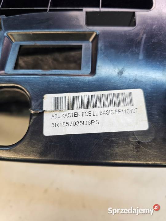 SCHOWEK PASAŻERA AUDI Q5 8R 8R1857035D 6 Przystajń