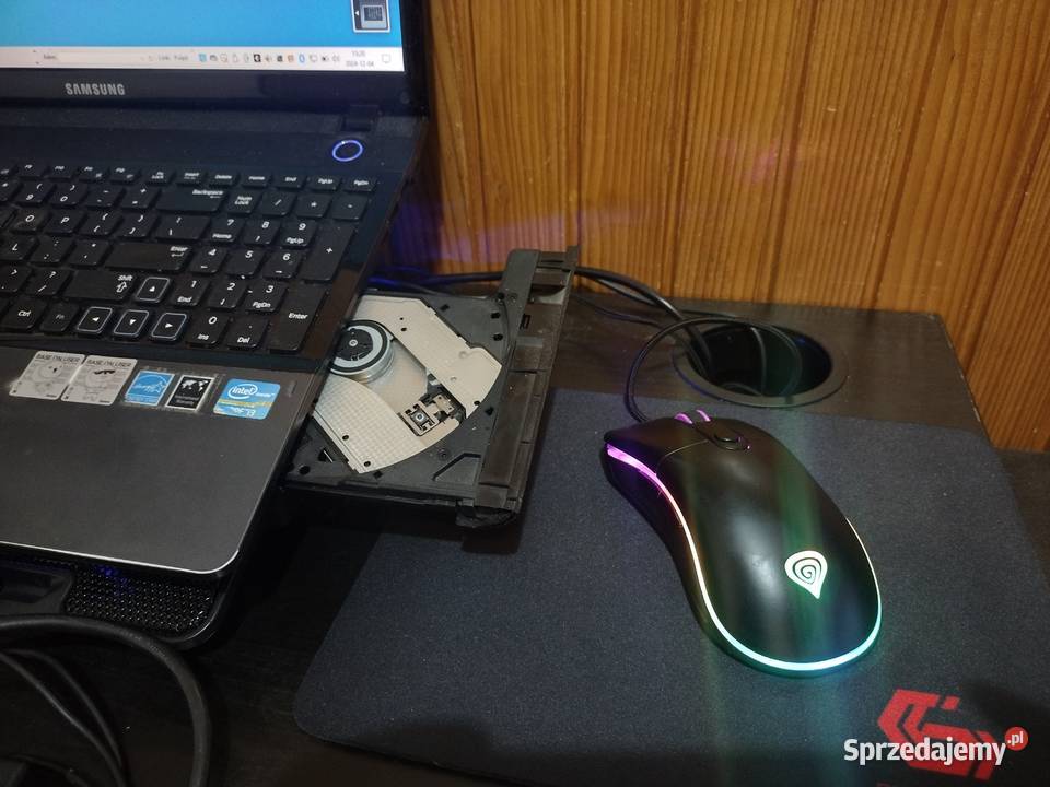 Laptop Samsung Nagrywarka Lenco CDMP3 Dysk SSD lubelskie Lubartów