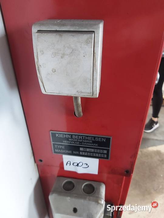 Syndyk sprzeda Prasa krawędziowa Keihn Kruszyna