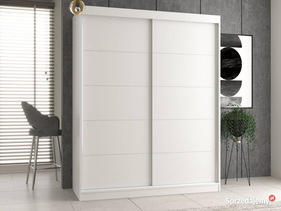 Szafa przesuwna Iga 160C BIAŁY