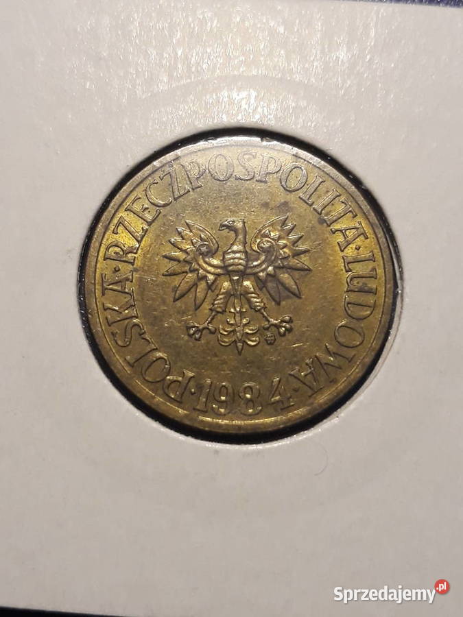 5 złotych 1984 r 2 około mennicze