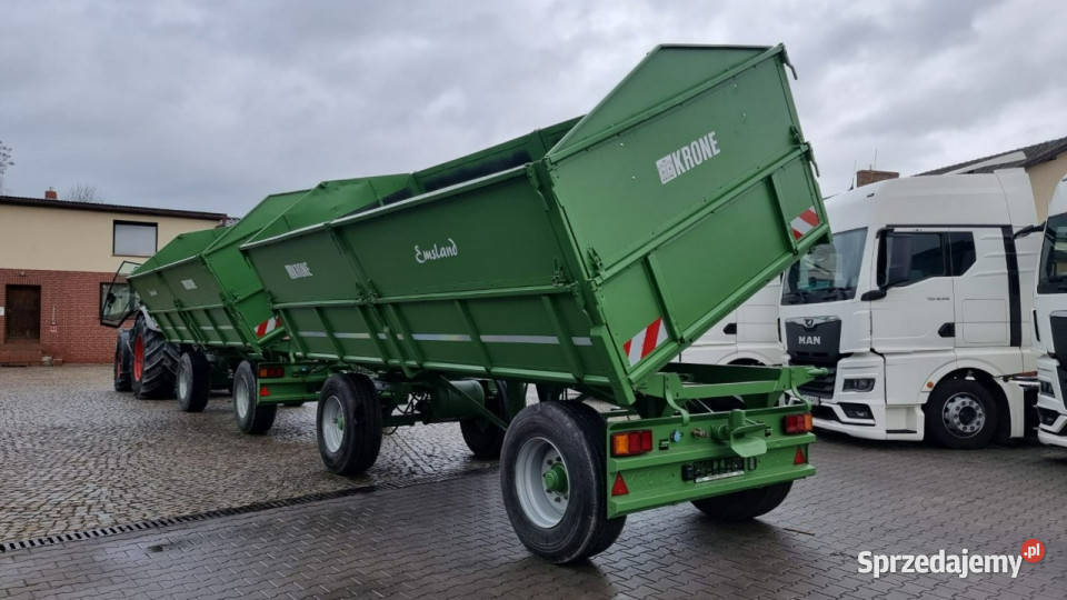 rolnicze Krone KRONE DK225 16 Przyczepa Krone opolskie Głogówek
