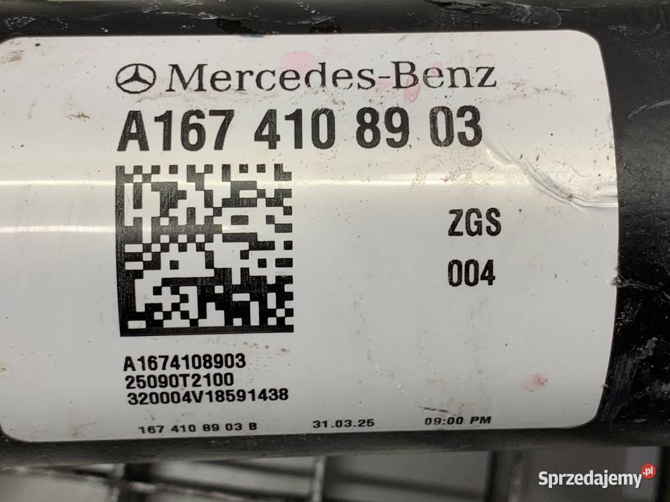 WAŁ NAPĘDOWY PRZÓD MERCEDES GLE SUV 20 269