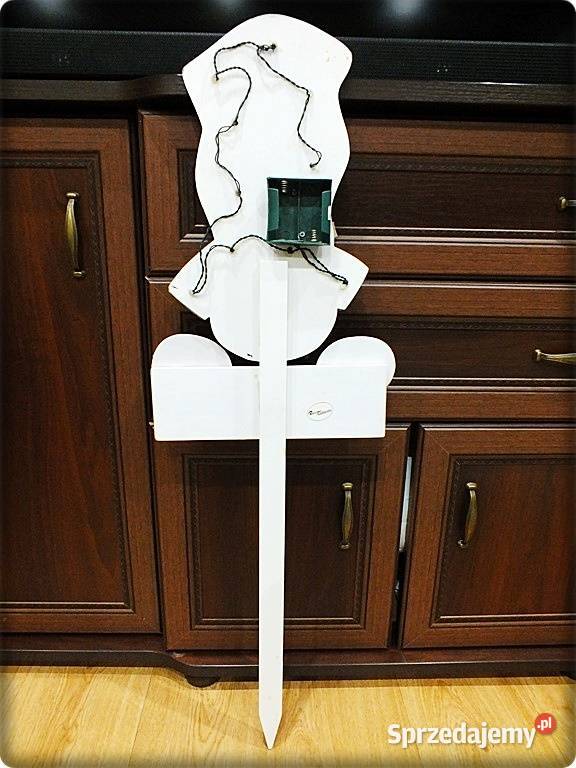 Drewniany stojak podświetlany Bawłanek na Święta Żary sprzedam